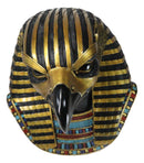 Ancient Egyptian Deity Horus God Of The Sky Bust Wall Plaque Sculpture 12.25"H