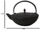 Japanese Black Cast Iron Trinity Asian Crane Tea Pot Tetsubin 24 fl oz Capacity