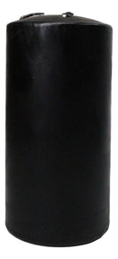 Apothecary Wicca Witchcraft Vampire Tears Black Scented Pillar Candle 6"H