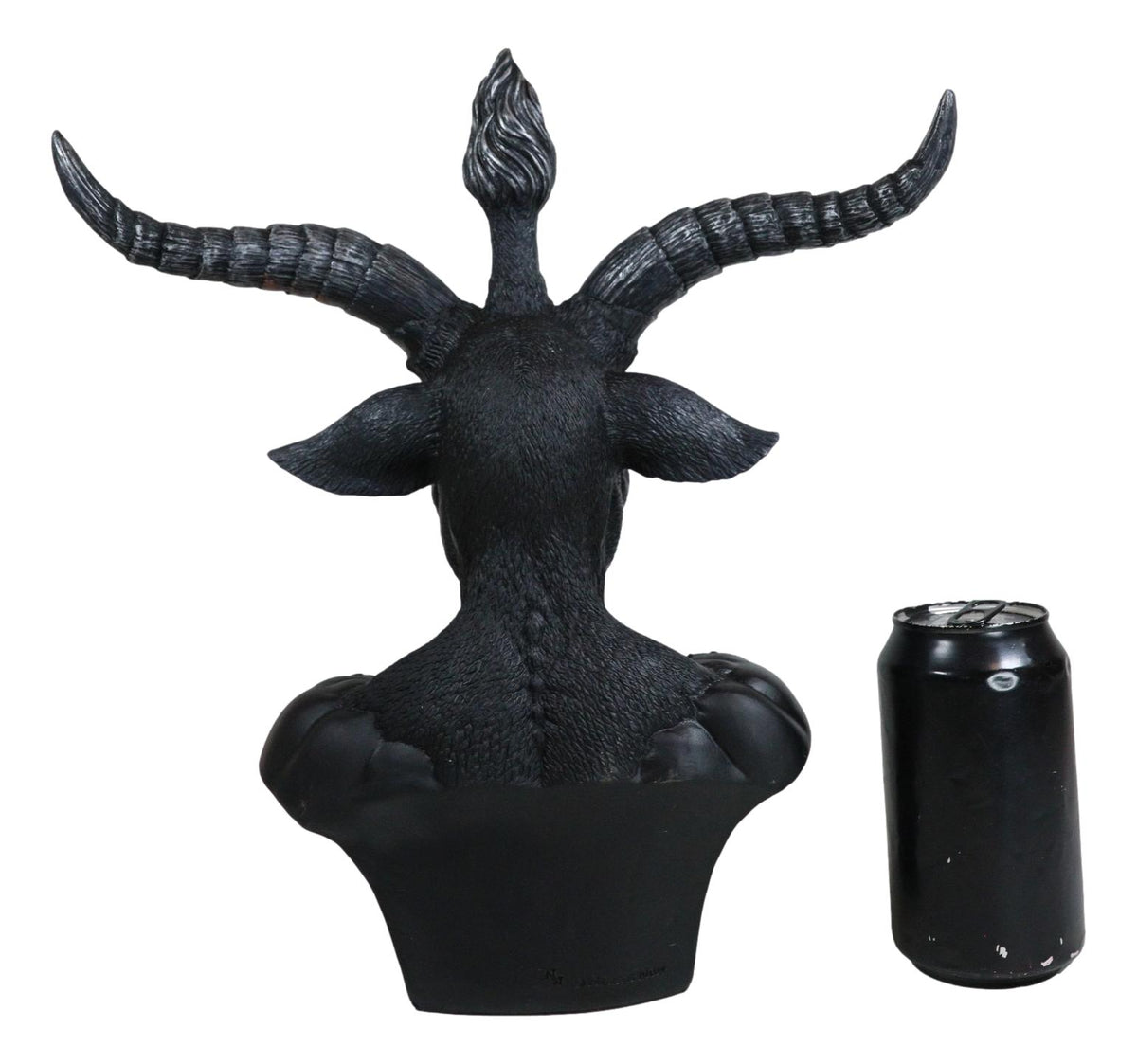 Solve Et Coagula Pentagram Evil Eye Satan Sabbatic Goat Idol Baphomet Figurine - Ebros Gift
