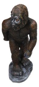 Forest Mythical Creature Sasquatch Bigfoot Cryptid Ape Standing Figurine 9"H - Ebros Gift