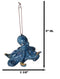 Set Of 6 Blue Giant Sea Octopus Ocean Marine Wall Hanging Decor Tree Ornaments