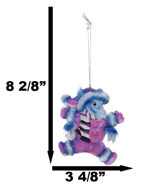 Ruth Thompson Snow Proof Suit Winter Dragon Christmas Tree Hanging Ornament