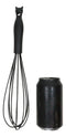 Wicca Gothic Witch Feline Cat Silicone Cooking Baking Chef Kitchen Whisk