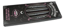 Set of 4 Witchcraft Ritual Spell Vampire Tears Dripping Pink Black Taper Candles