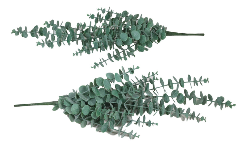 Pack Of 6 Large Realistic Lifelike Artificial Eucalyptus Stem Plant Botanicas