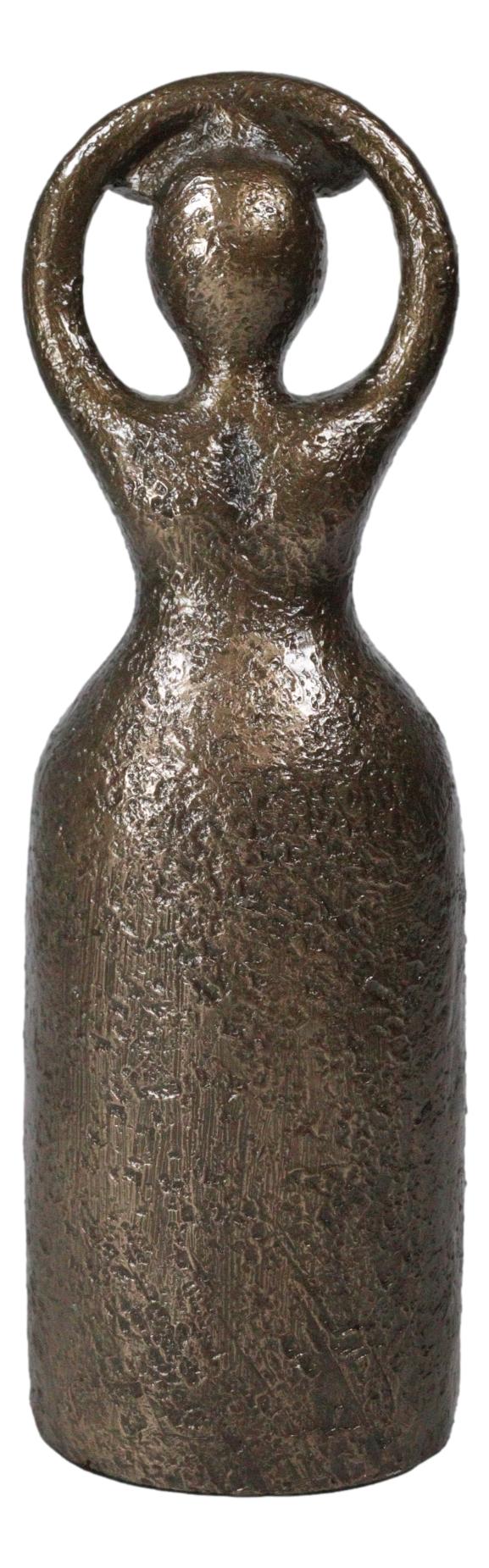 Wicca Spiral Triple Moon Goddess Mother Maiden Crone Tree Of Life Figurine