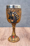 Egyptian Anubis Wine Goblet God Of The Dead And Afterlife Wine Chalice 6oz