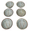 Pack Of 6 Japanese Sakura Cherry Blossoms Condiments Dipping Bowls or Sauce Dish