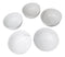 Set Of 5 Ceramic Yukino Hana Collection Medium Soup Cereal Salad Rice Bowls 24oz