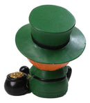 Furry Bones Leppy The Lucky Green Irish Leprechaun Skeleton Gold Pot Figurine
