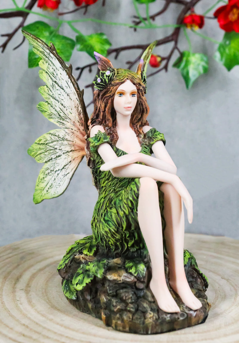 earth fairy dress Fairy Costume with Leaf Crown