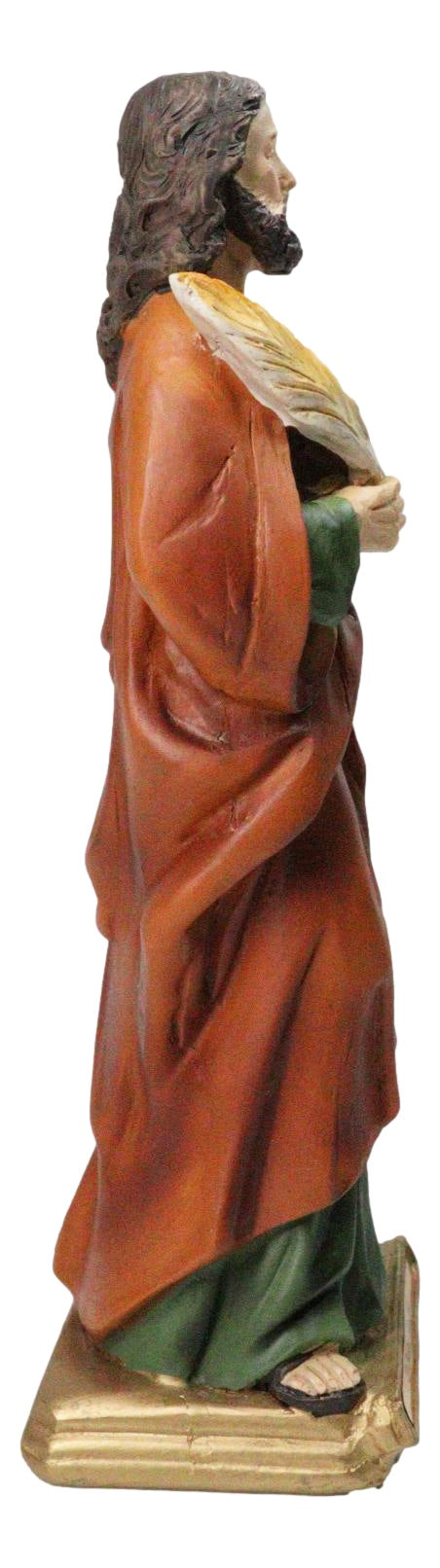 Christian Apostle Disciple of Jesus Saint James The Less With Gospel Figurine 8"