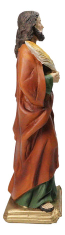 Christian Apostle Disciple of Jesus Saint James The Less With Gospel Figurine 8"