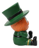 Furry Bones Leppy The Lucky Green Irish Leprechaun Skeleton Gold Pot Figurine