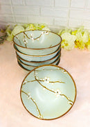 Made In Japan Ceramic Soushun Sakura Cherry Blossoms Medium Tayo Bowls 20oz