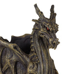 Medieval Forest Tree Ent Greenman Dendritic Roots Dragon Desktop Pen Holder