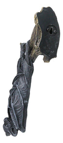 Nocturnal Sleeping Bat Wrapped In Wings On Tree Branch Wall Decor Figurine