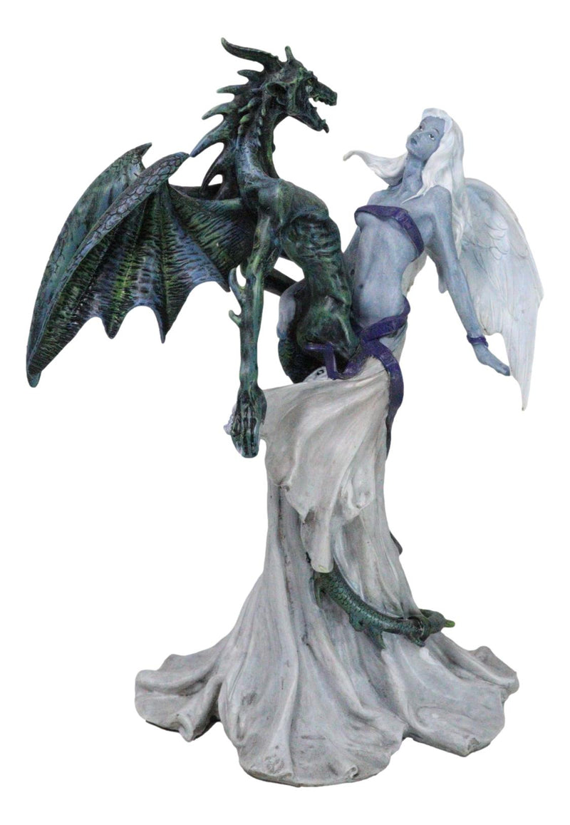 The Dark Chemical Wedding Union of Night Dragon and Morning Angel Figurine