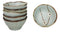 Pack Of 6 Japanese Sakura Cherry Blossoms Condiments Dipping Bowls or Sauce Dish