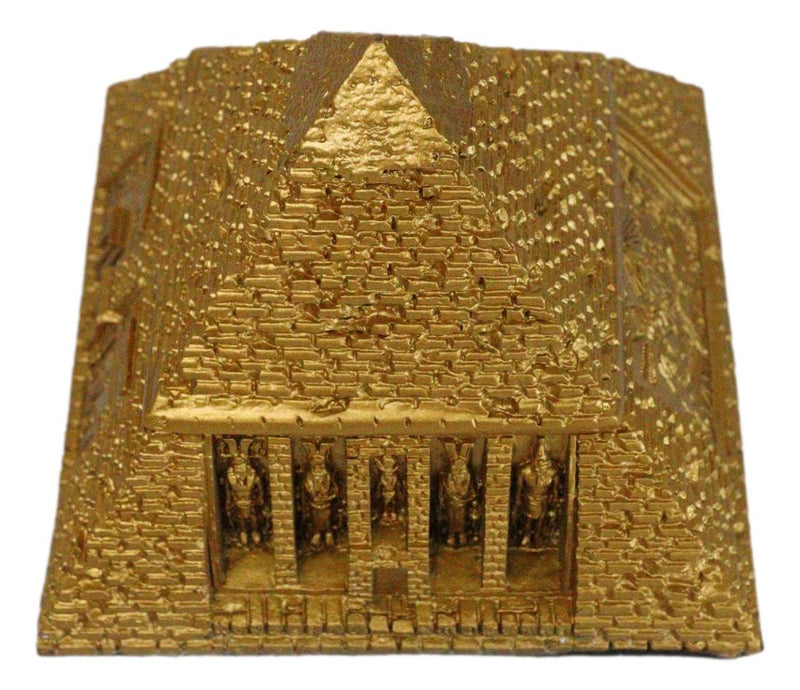 Gods Of Egypt Pharaoh The Great Pyramid Of Khufu Small Hinged Trinket Box Decor