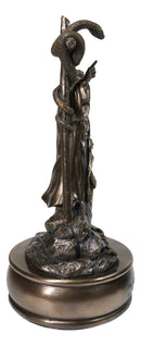 Moses Lifting Up The Bronze Serpent Pole to Ward Off Venomous Serpents Figurine