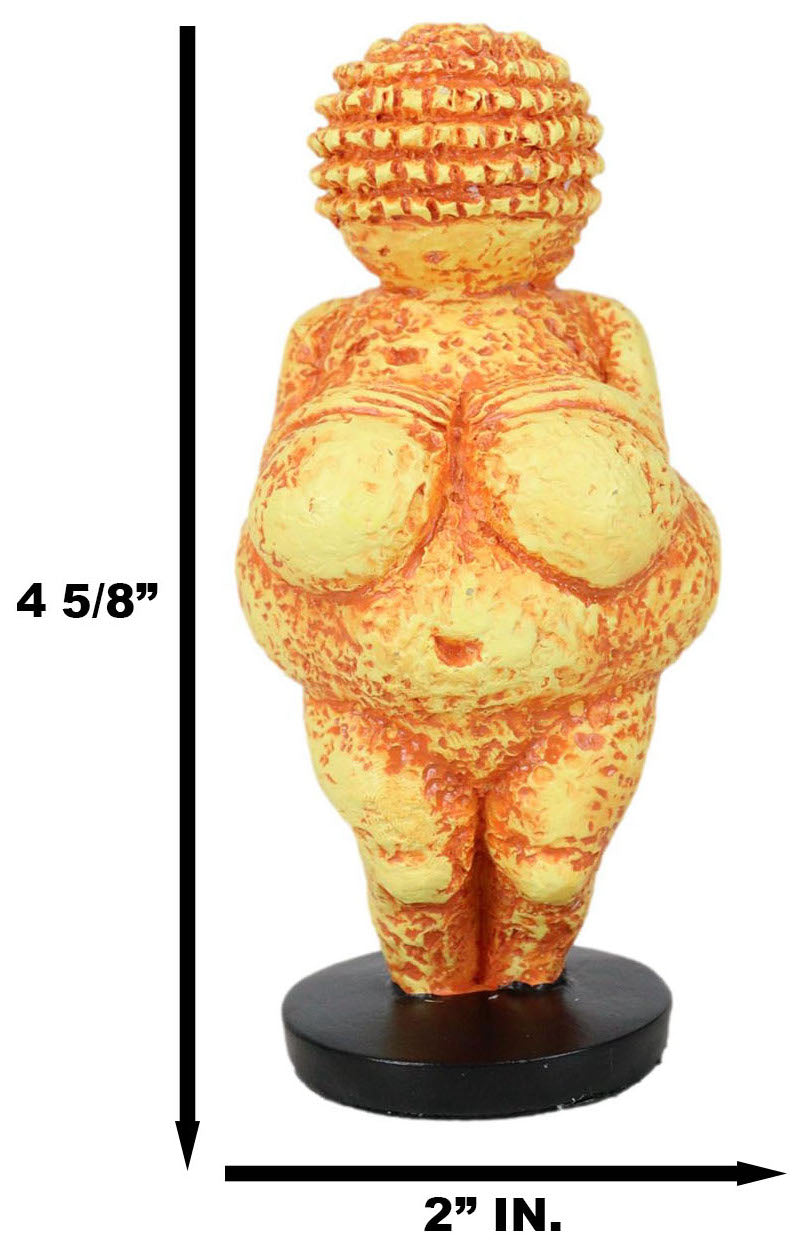 Venus of Willendorf Reproduction Paleolithic Period Art 4.75" Tall Fig