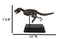 Jurassic T-Rex Tyrannosaurus Rex Dinosaur Fossil Skeleton Statue On Base Stand