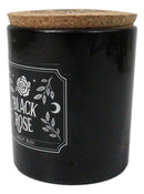Wicca Midnight Ritual Black Rose Twilight Blush Pillar Candle Home Fragrance