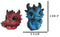 Set of 6 Fantasy Whimsical Colorful Hatchling Baby Dragons Mini Figurines