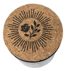 Wicca Midnight Ritual Black Rose Twilight Blush Pillar Candle Home Fragrance
