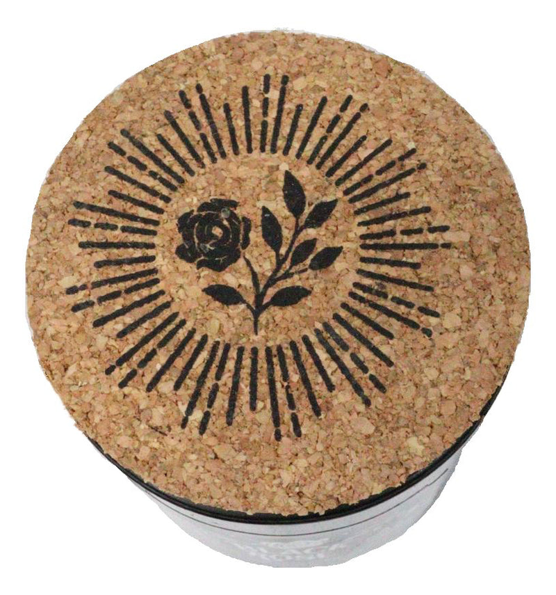 Wicca Midnight Ritual Black Rose Twilight Blush Pillar Candle Home Fragrance