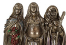 Sacred Phases of The Moon Triple Goddess Mother Maiden Crone Life Cycle Figurine
