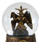 Occult Eliphaz Levi Sabbatic Goat Baphomet Solve Et Coagula Glitter Water Globe