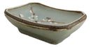 Set Of 6 Japanese Soushun Sakura Porcelain Soy Sauce Rectangular Dipping Bowls