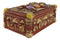 Witchcraft Toadstool Mushrooms Forest Wicca Ornate Tarot Cards Trinket Box