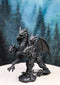 Legends Of Hercules Fantasy Five Headed Dragon Hydra Faux Stone Figurine 8"H