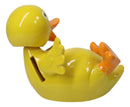 Bath Buddy Whimsical Yellow Duckie Duckling Duck Money Coin Savings Piggy Bank