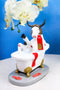 Cow Parade Victorian Bathtub Hot Scene Amore Pin Up Cow Collector's Figurine