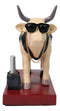 Cow Parade Diva Goddess of Fashion A Bull With Black Purse Collector's Figurine