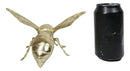 Wild Life Art Realistic Bumble Bee Insect Faux Taxidermy Golden Sculpture 7.5"L