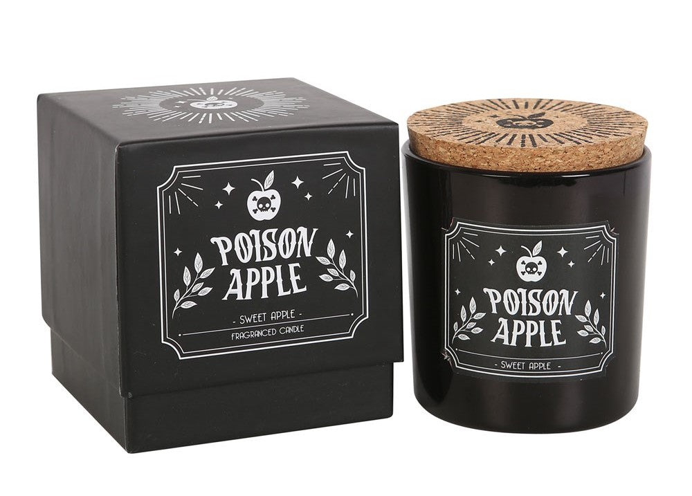 Midnight Ritual Poison Apple Sweet Apple Scented Pillar Candle Home Fragrance