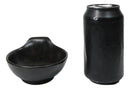 Pack Of 6 Black Kokuyo Minimalist Small Ponzu Tonsui Salad Bowls With Handle 5oz