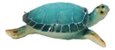 Ocean Colorful LED Lighted Shell Green Giant Sea Turtle Swimming Figurine 10.5"L