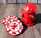 911 Emergency Fireman Fire Hydrant Coaster Set With 4 Firefighter Logo Coasters