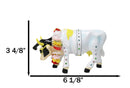 Cow Parade King of Rock N Roll Cow In White Jumpsuit Collector's Figurine