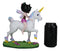 Lady Of Enchantment Pink Sweet Betty Boop Fairy With Rainbow Unicorn Figurine