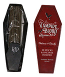 Vampire Blood Incense Sticks Pack of 30 With RIP Coffin Incense Stick Holder
