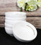 Set Of 6 Modern Yukino Hana Snowflakes Melamine Soup Rice Shallow Bowls 5oz