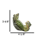Nautical Marine Playful Green Shelled Sea Turtle On Back Flip Cell Phone Holder